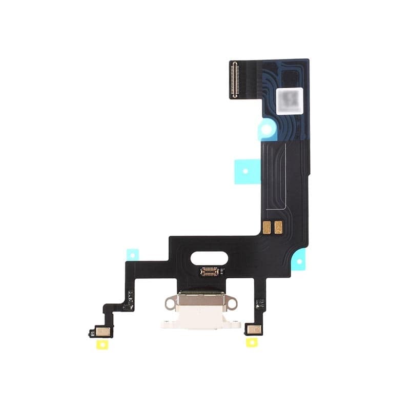 iPhone XR Charging Port White