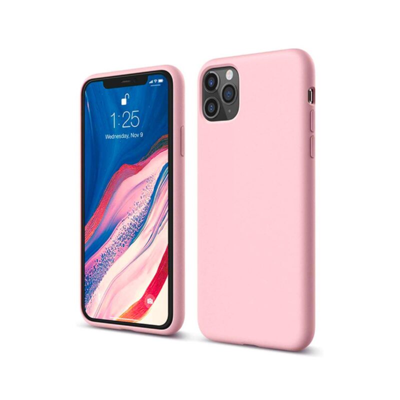 Pink Silicone Case for iPhone 11 Pro Max