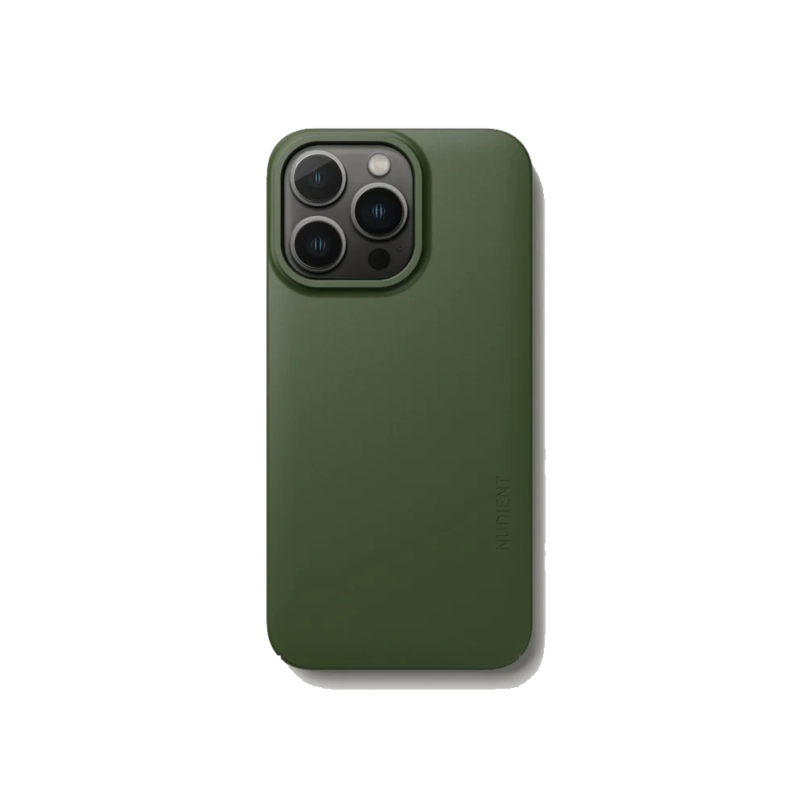 Green Silicone Case for iPhone 13 Pro