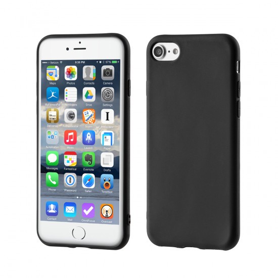 Black Silicone Case for iPhone 6 Plus 6s Plus