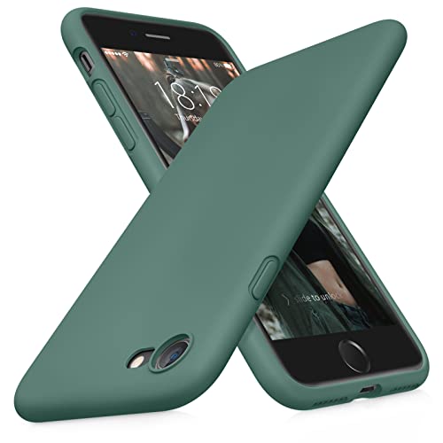 Green Silicone Case for iPhone 7 8