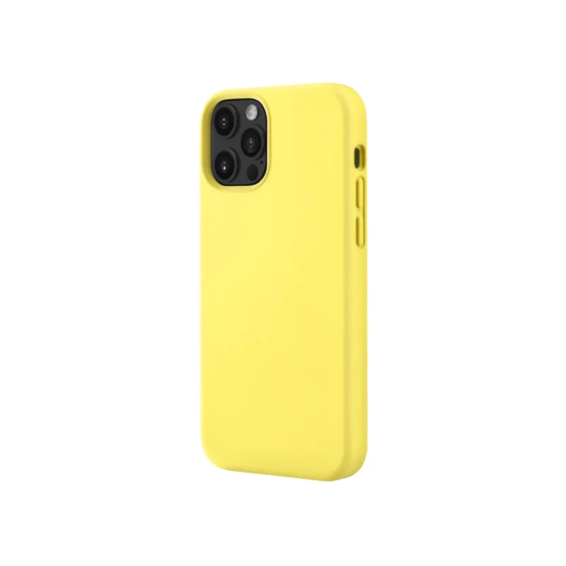 Yellow Silicone Case for iPhone 11 Pro Max
