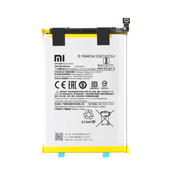 Xiaomi 9A 9C Poco M2 Pro BN56 Battery