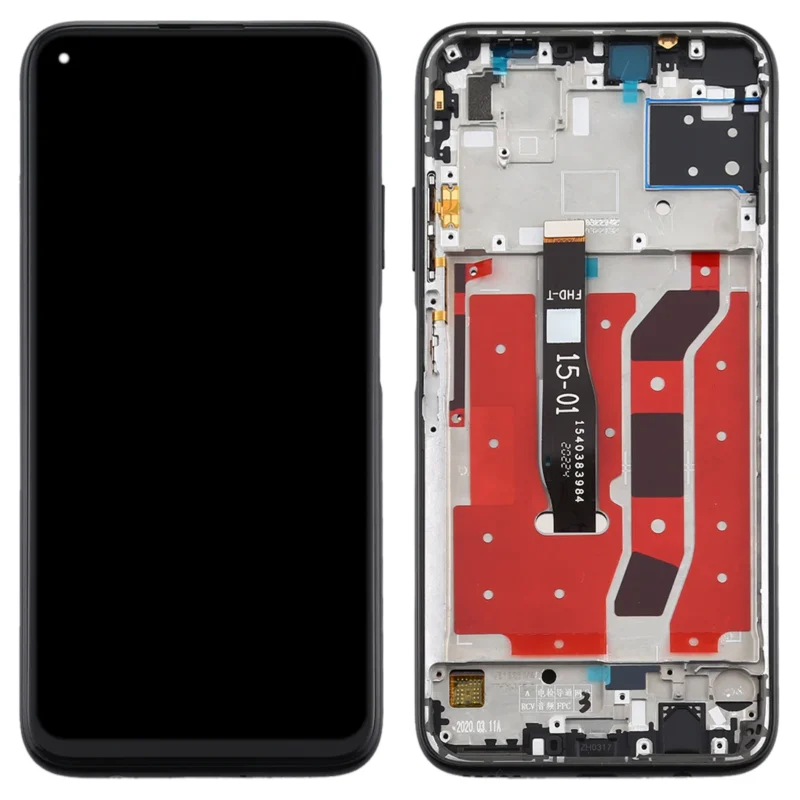 Huawei P40 Lite Touch Display and Black Frame