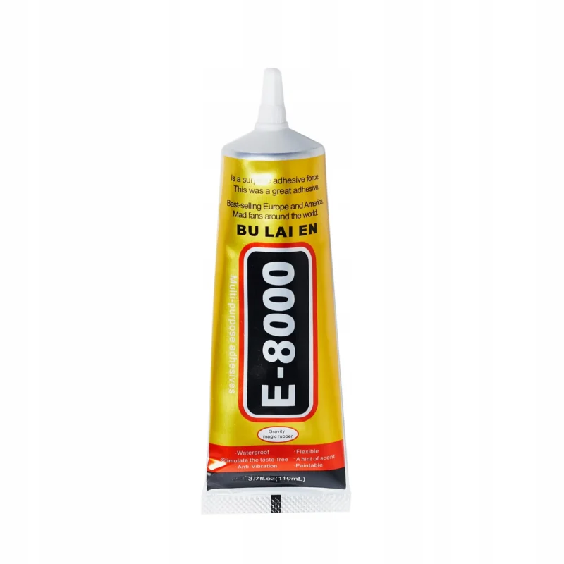 Professional Transparent E8000 110ML Adhesive Glue