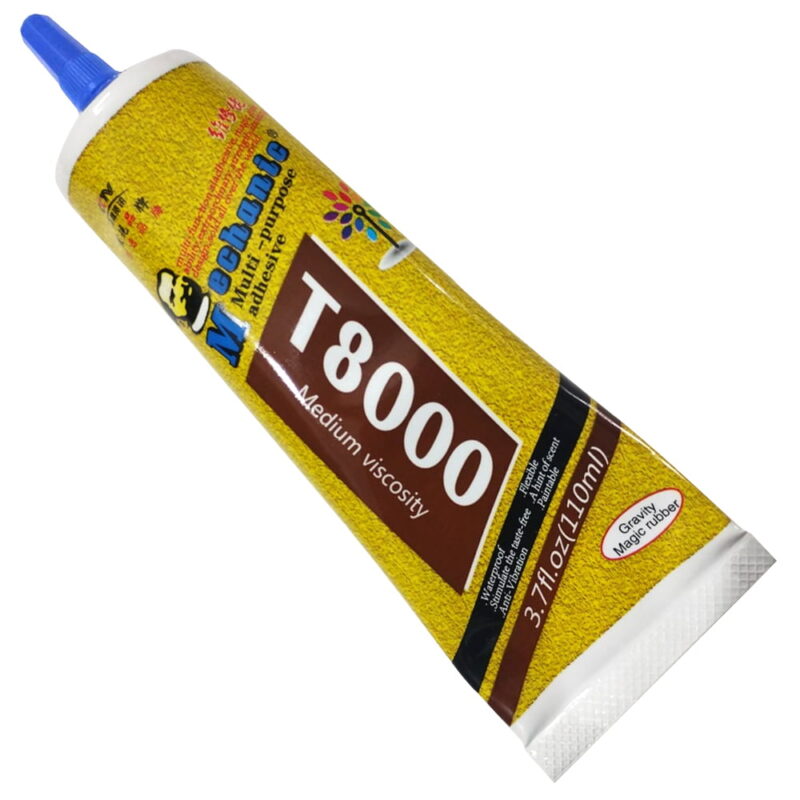 Professional Transparent T8000 110ML Adhesive Glue