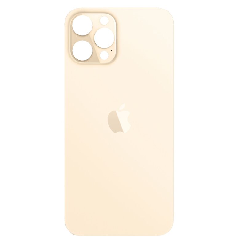 iPhone 12 Pro Max Back Cover Easy Installation Gold