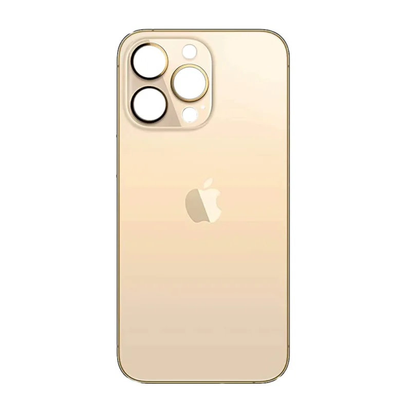 iP 13 Pro Max Back Cover Easy Installation Gold