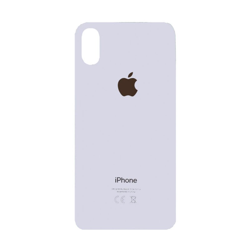 iPhone X Back Cover Easy Installation White