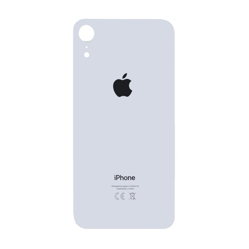 iPhone XR Back Cover Easy Installation White
