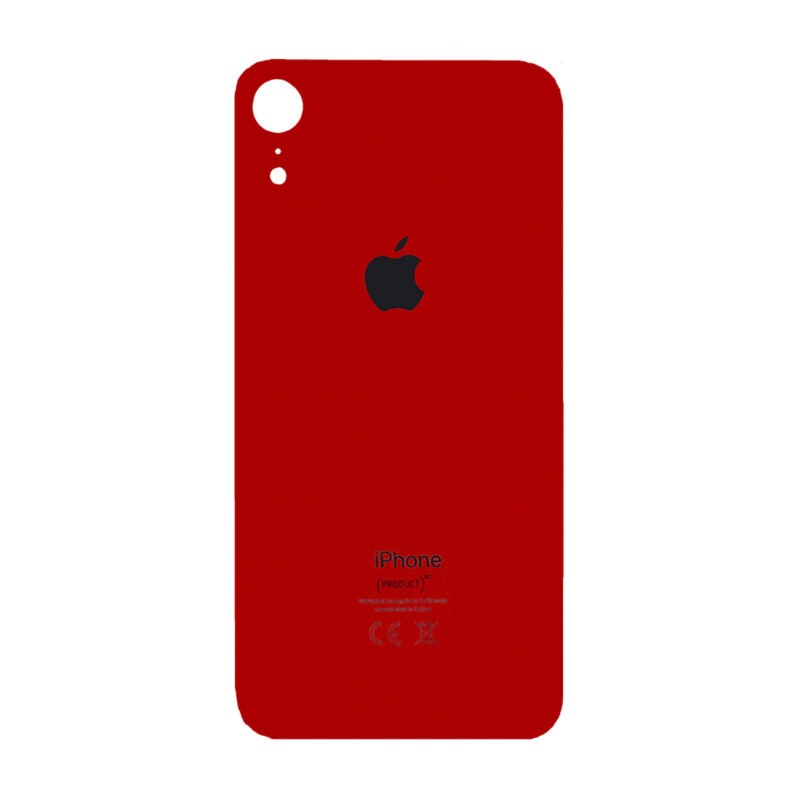 iPhone XR Back Cover Easy Installation Red