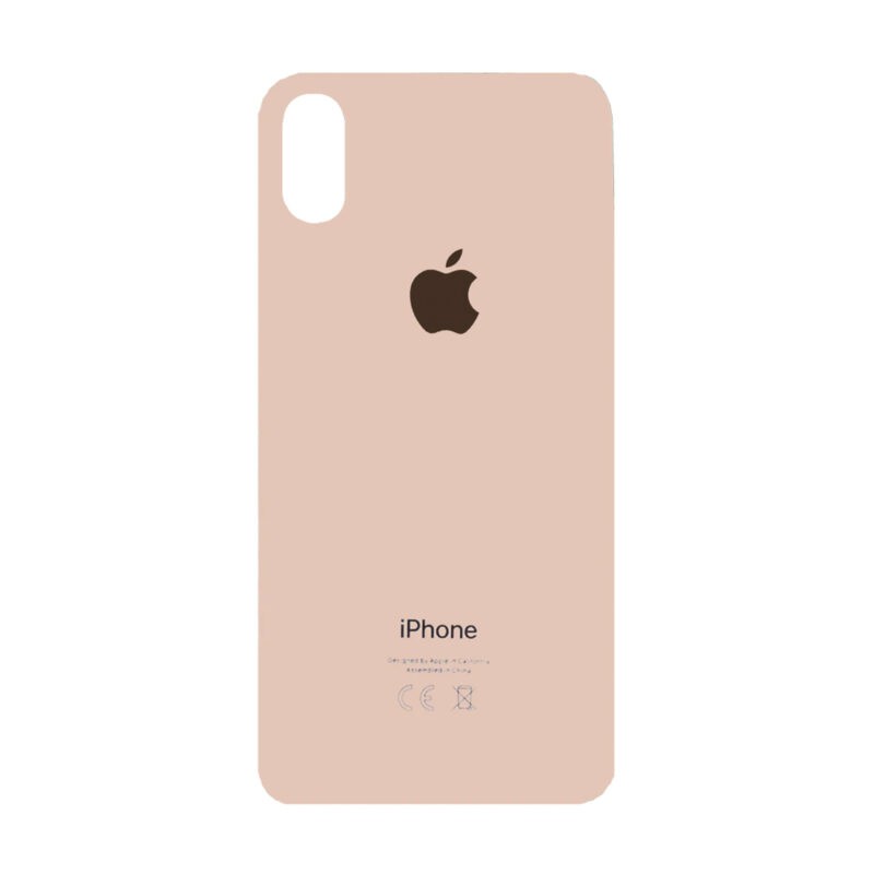 iPhone XS Back Cover Easy Installation Gold