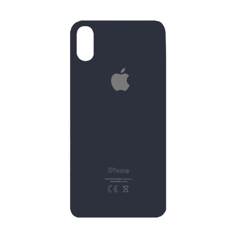 iPhone XS Max Back Cover Easy Installation Black
