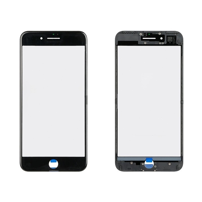 OCA Glass and iPhone 8 Black Frame