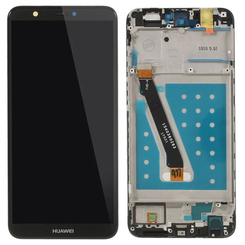 Huawei P Smart Display Touch Frame Black
